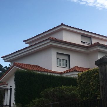 Construcción de Cubierta en vivienda en Mourente